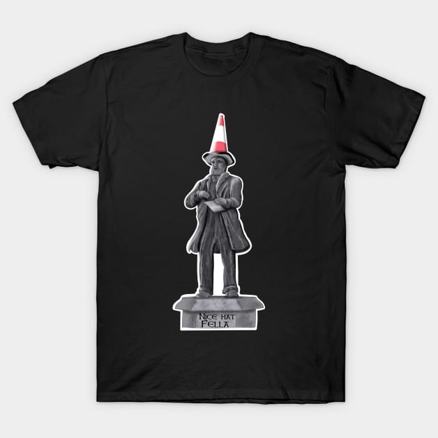 Nice hat fella! T-Shirt by Manxcraft